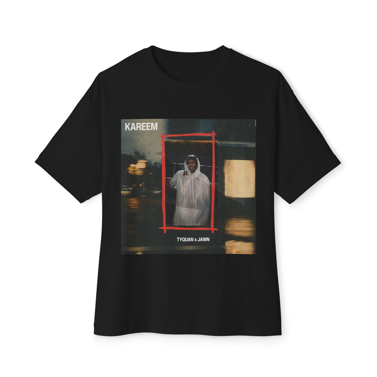 KAREEM Oversized Boxy Tee