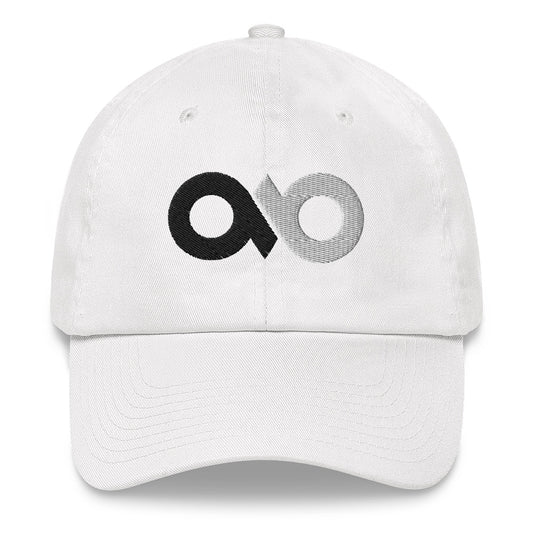 IO Dad Hat White